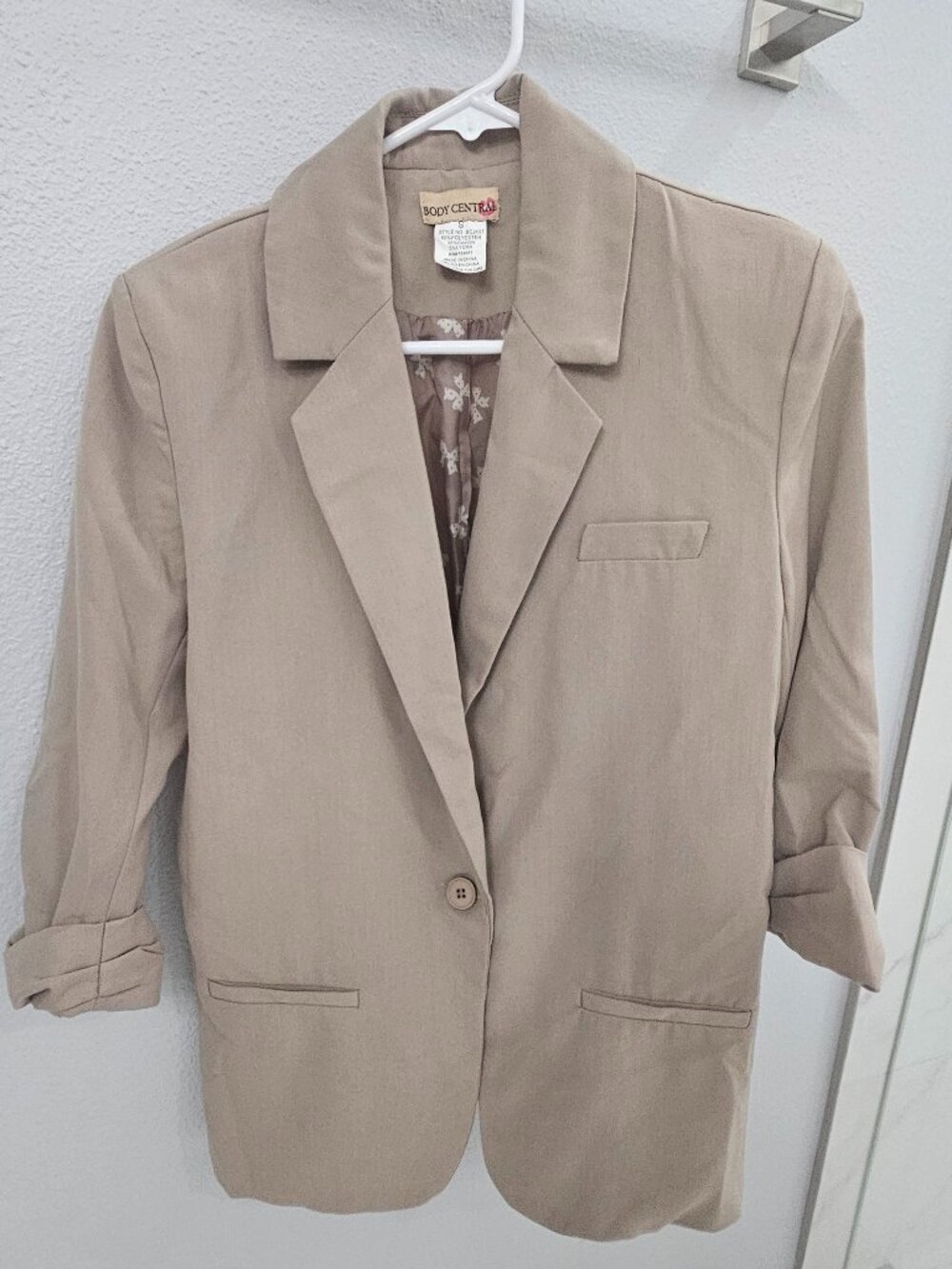 Tan Blazer - Size S